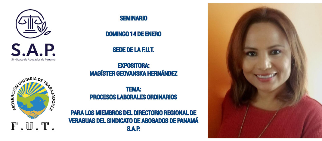 Seminario-Taller: Procesos Laborales Ordinarios